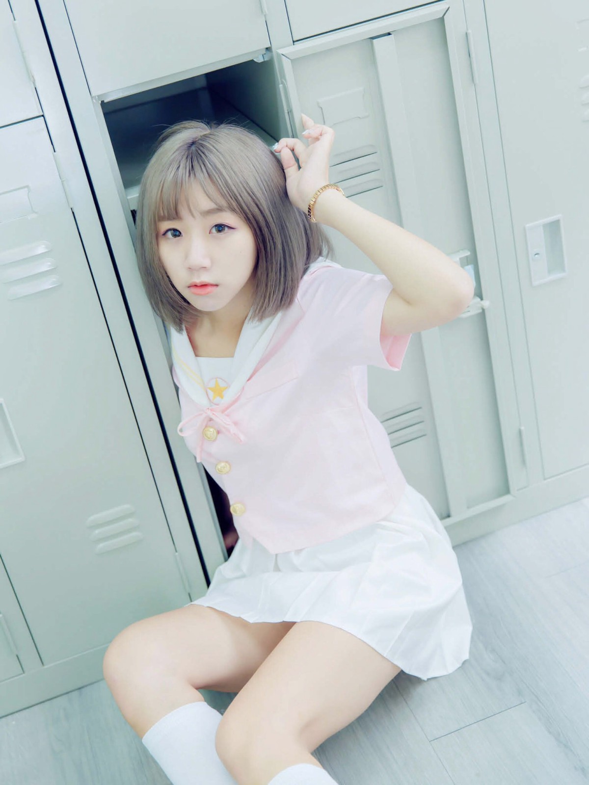 [JUICY]多汁女孩阮靖貽日系清新萝莉甜美色诱-COSPLAY