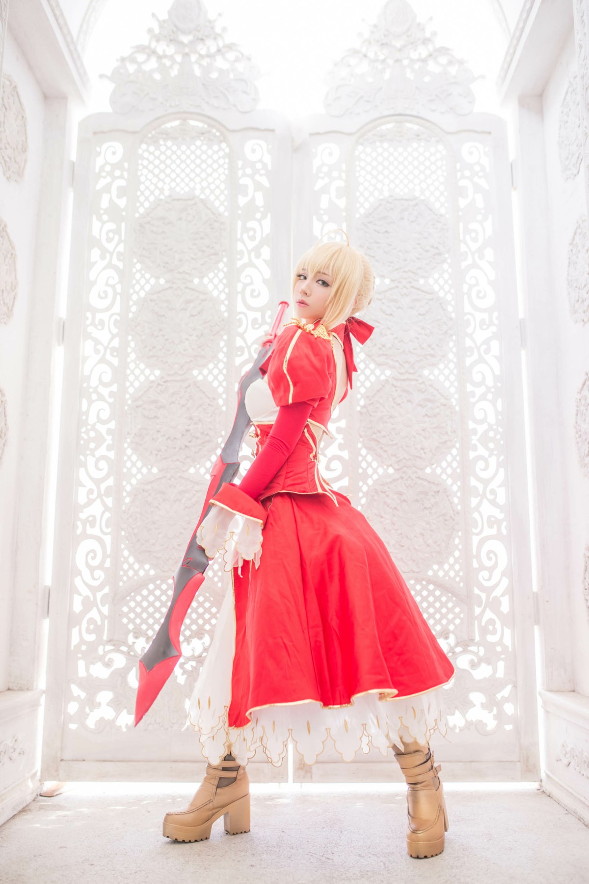 [Cosplay]艺术鉴赏尼禄不是亚瑟王-COSPLAY