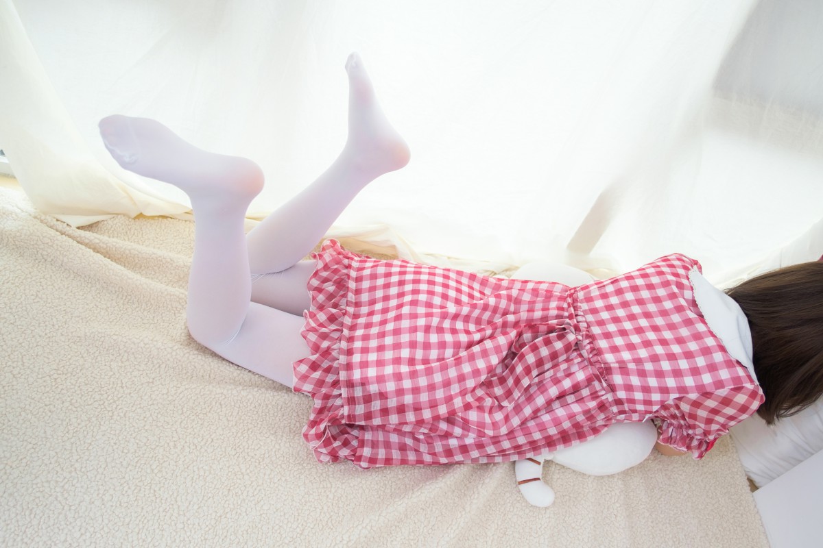 [森萝财团]R15-011红色格子裙白丝MM-COSPLAY