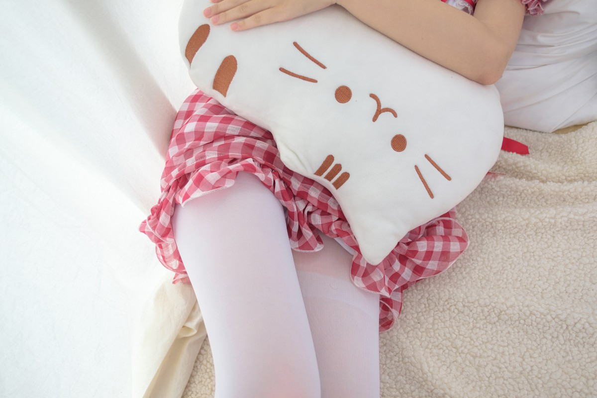 [森萝财团]R15-011红色格子裙白丝MM-COSPLAY