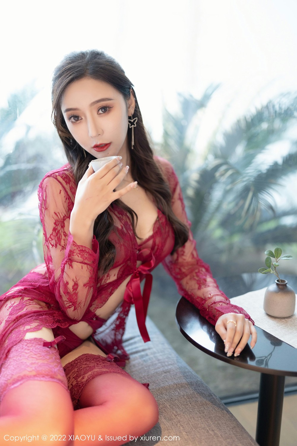 [XIAOYU语画界]VOL699王馨瑶yanni红色蕾丝-[秀人套图]