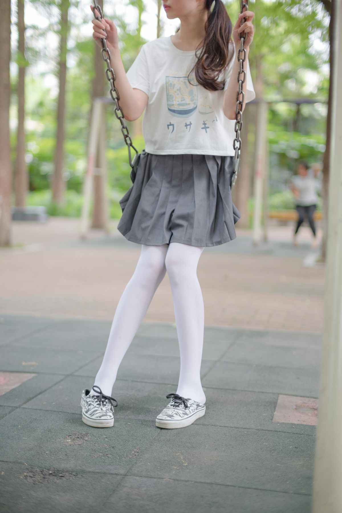 [森萝财团]R15-014白丝妹妹游园-COSPLAY