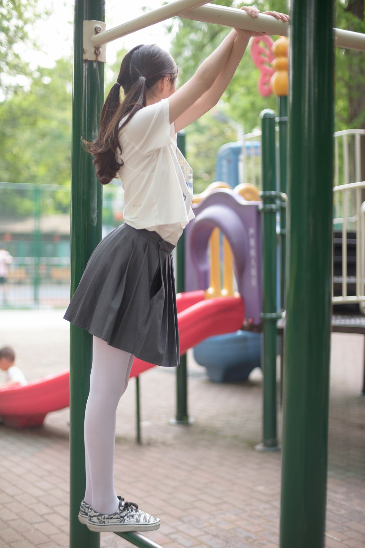 [森萝财团]R15-014白丝妹妹游园-COSPLAY