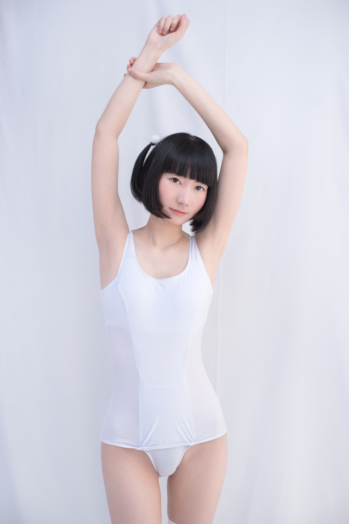 [轻兰映画写真]SPL001白色纯情丝袜秀-COSPLAY