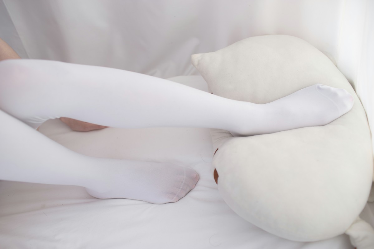 [轻兰映画写真]SPL001白色纯情丝袜秀-COSPLAY