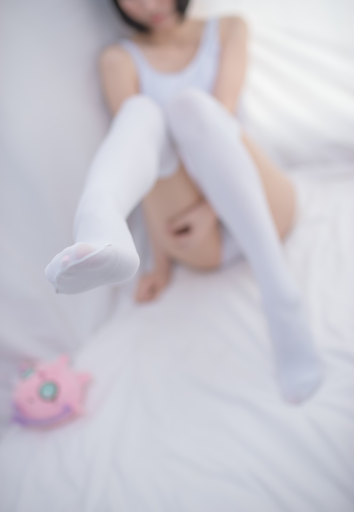 [轻兰映画写真]SPL001白色纯情丝袜秀-COSPLAY