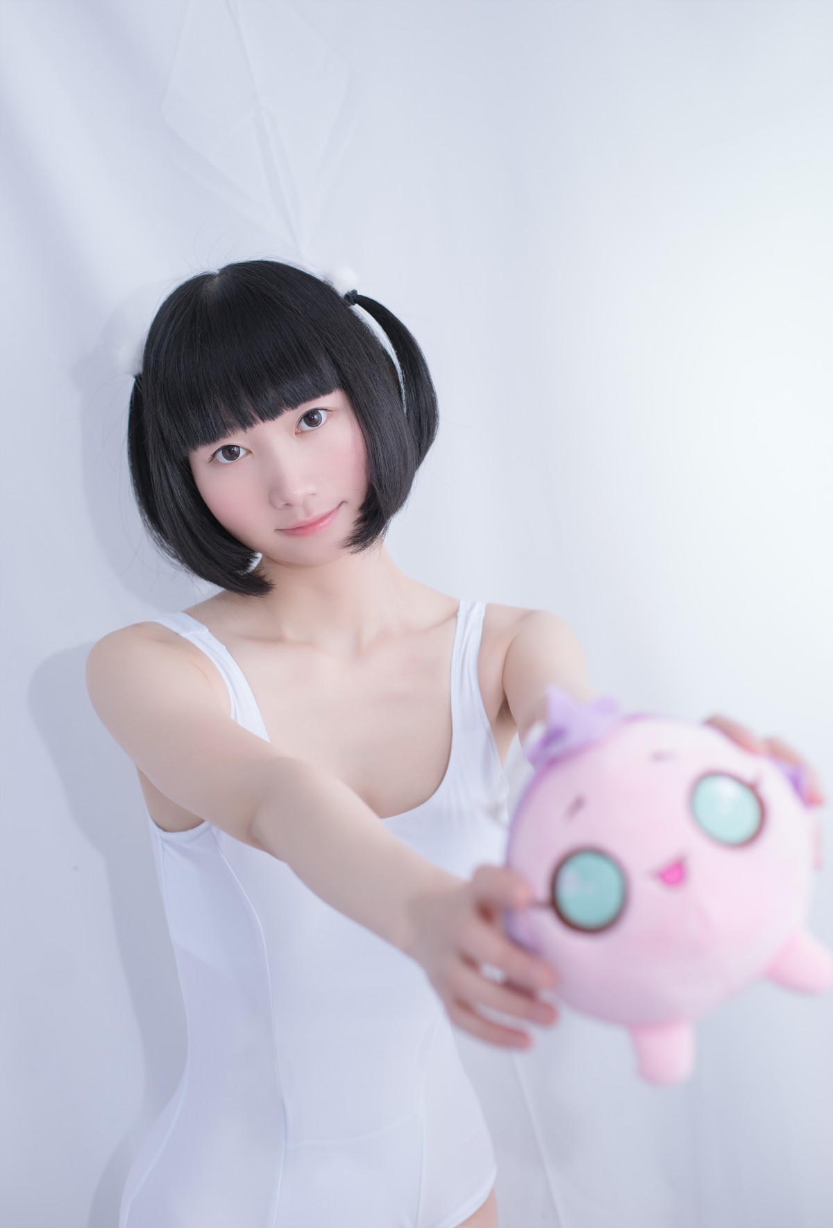 [轻兰映画写真]SPL001白色纯情丝袜秀-COSPLAY