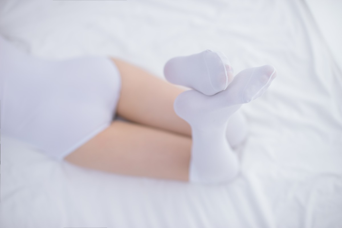 [轻兰映画写真]SPL001白色纯情丝袜秀-COSPLAY