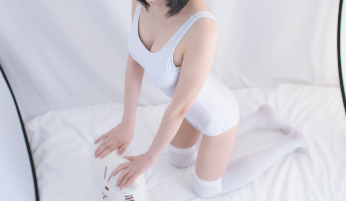 [轻兰映画写真]SPL001白色纯情丝袜秀-COSPLAY