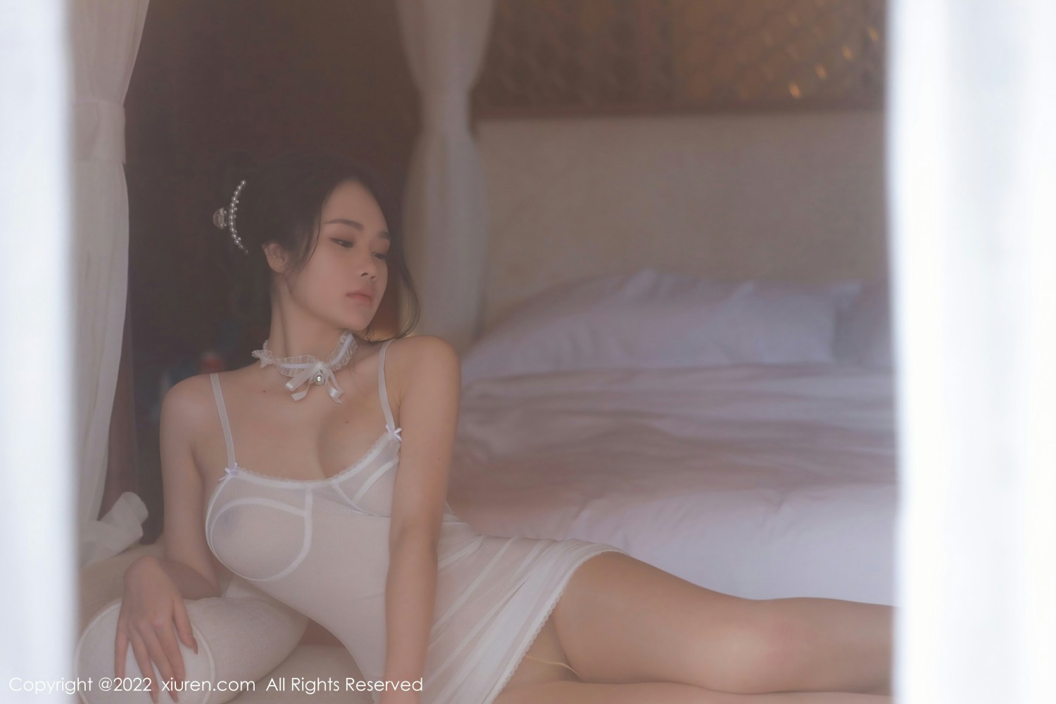 [XiuRen秀人网]No4483Niki可雅轻透上衣-[秀人套图]