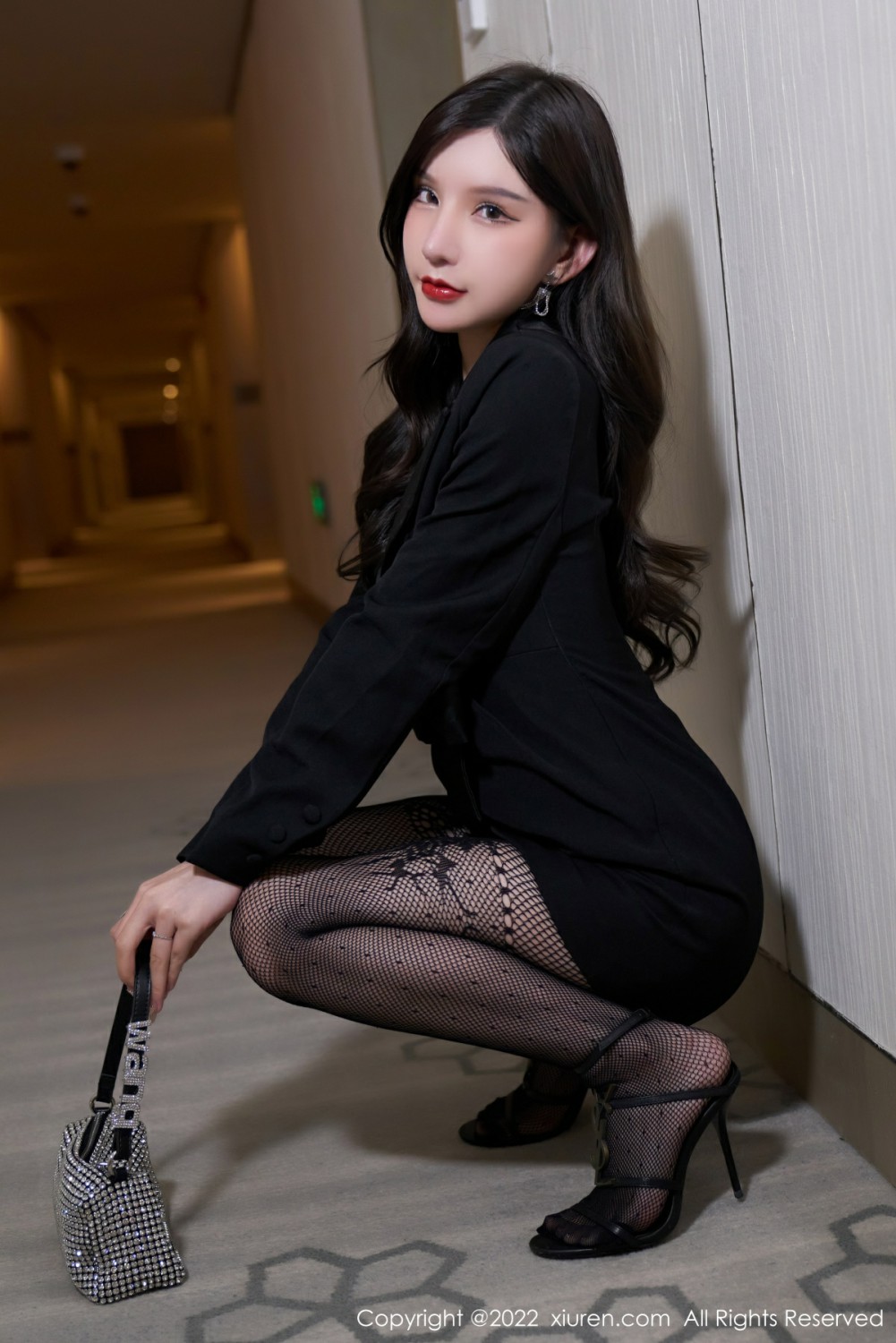 [XiuRen秀人网]No4486周于希Sally魅惑黑色-[秀人套图]