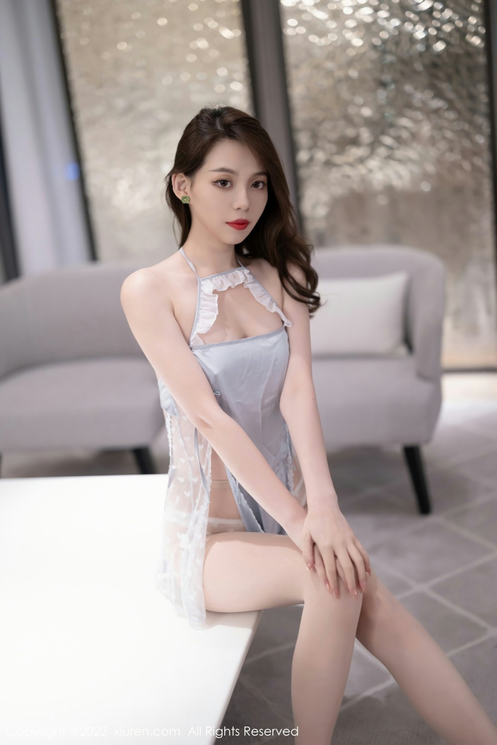 [XiuRen秀人网]No4482言沫轻透网纱-[秀人套图]