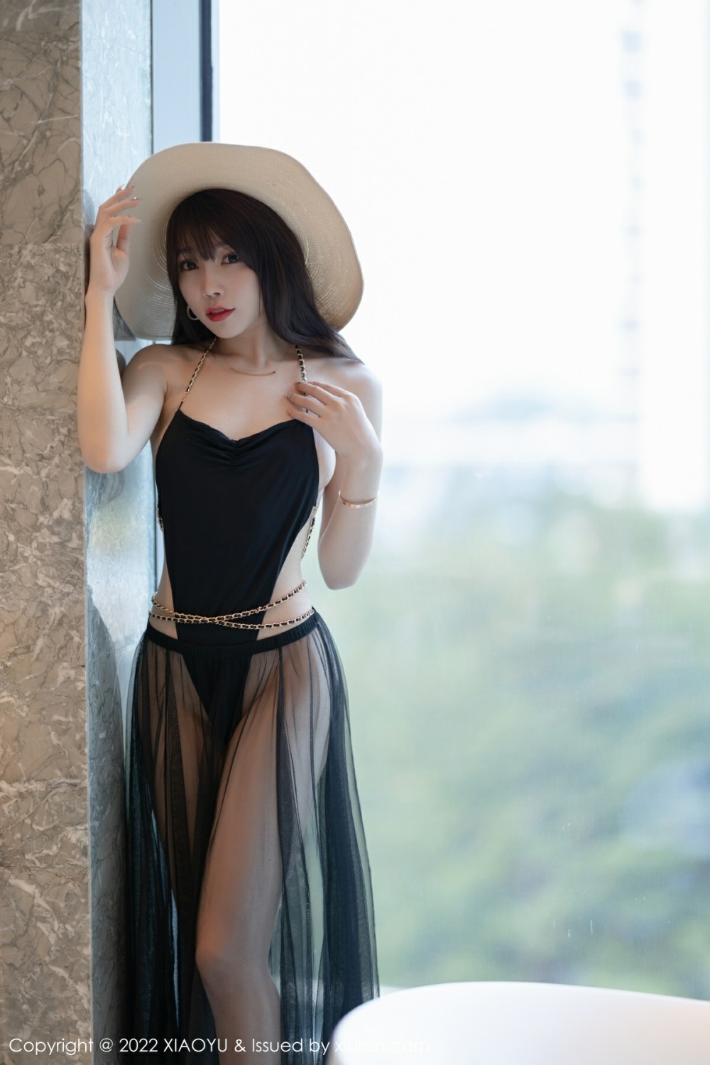 [XIAOYU语画界]VOL701芝芝Booty透明长裙-[秀人套图]