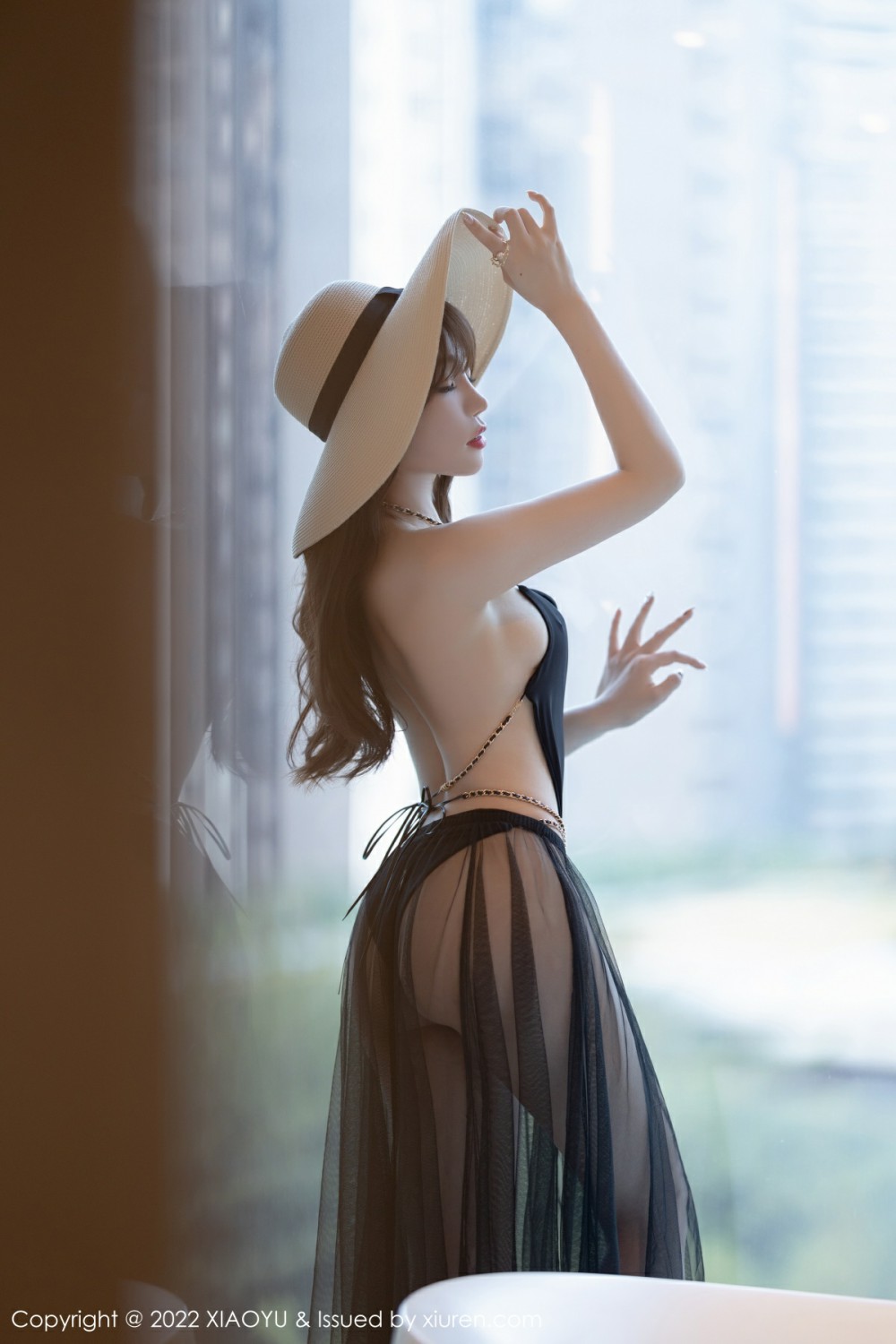 [XIAOYU语画界]VOL701芝芝Booty透明长裙-[秀人套图]