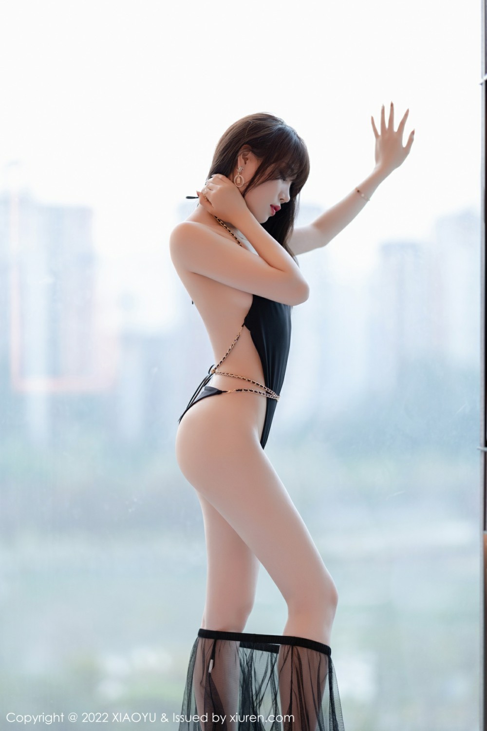 [XIAOYU语画界]VOL701芝芝Booty透明长裙-[秀人套图]