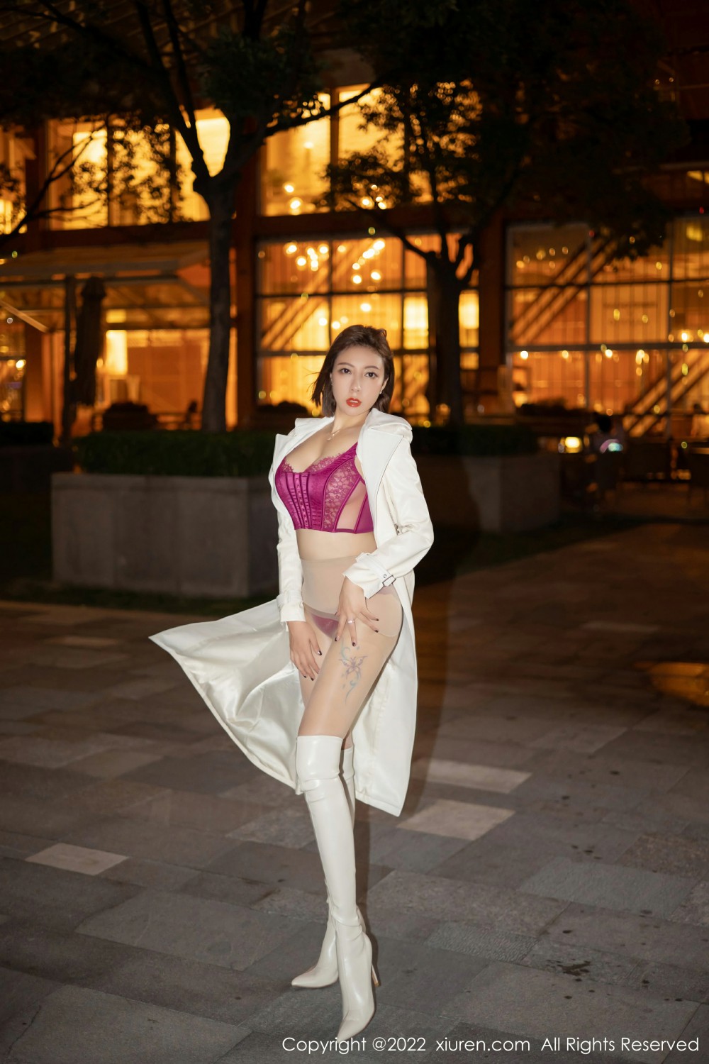 [XiuRen秀人网]No4495果儿Victoria红色蕾丝-[秀人套图]