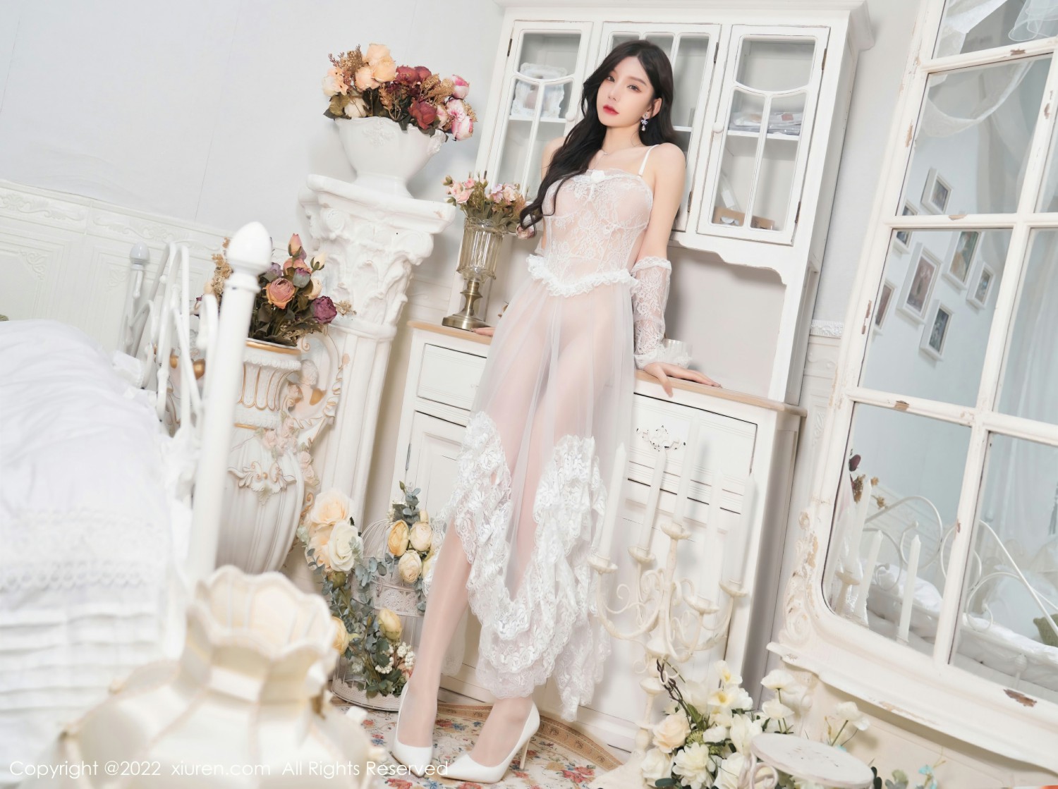 [XiuRen秀人网]No4499周于希Sally透明长裙-[秀人套图]