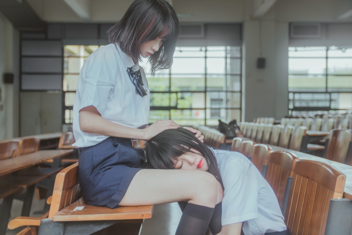 疯猫ss–JK百合-COSPLAY