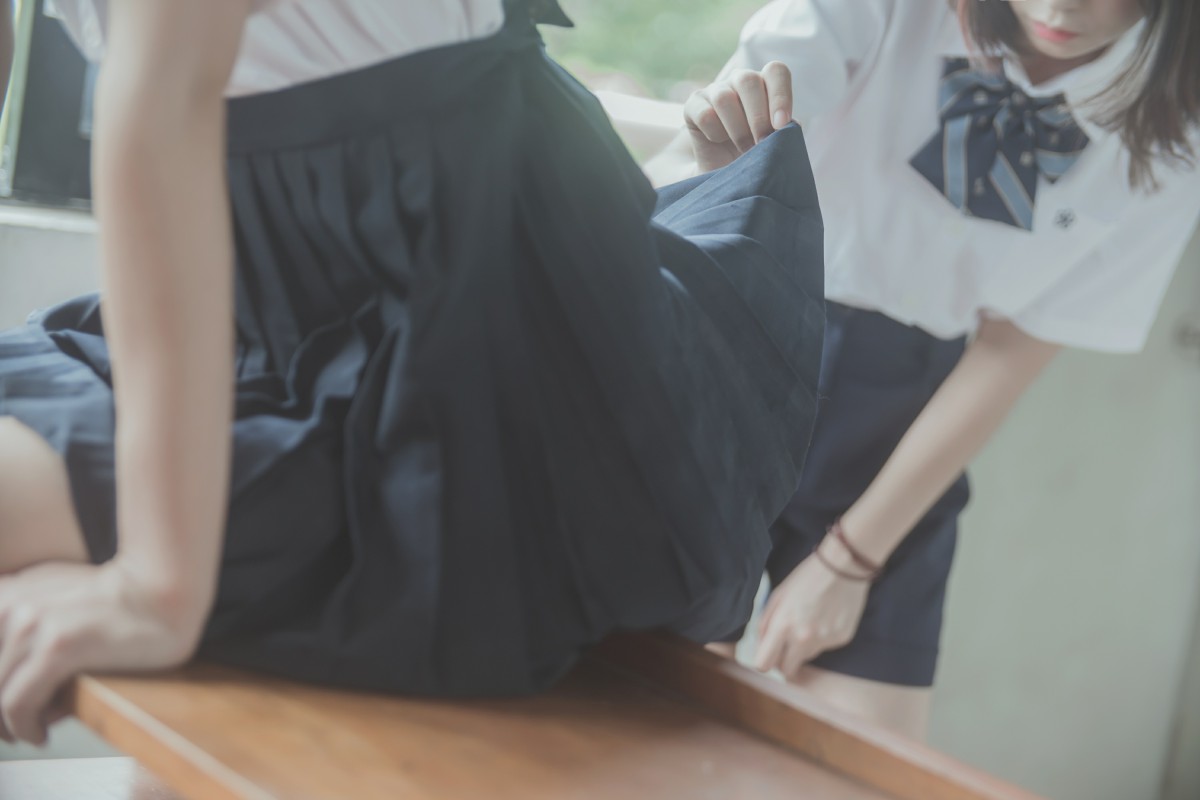 疯猫ss–JK百合-COSPLAY