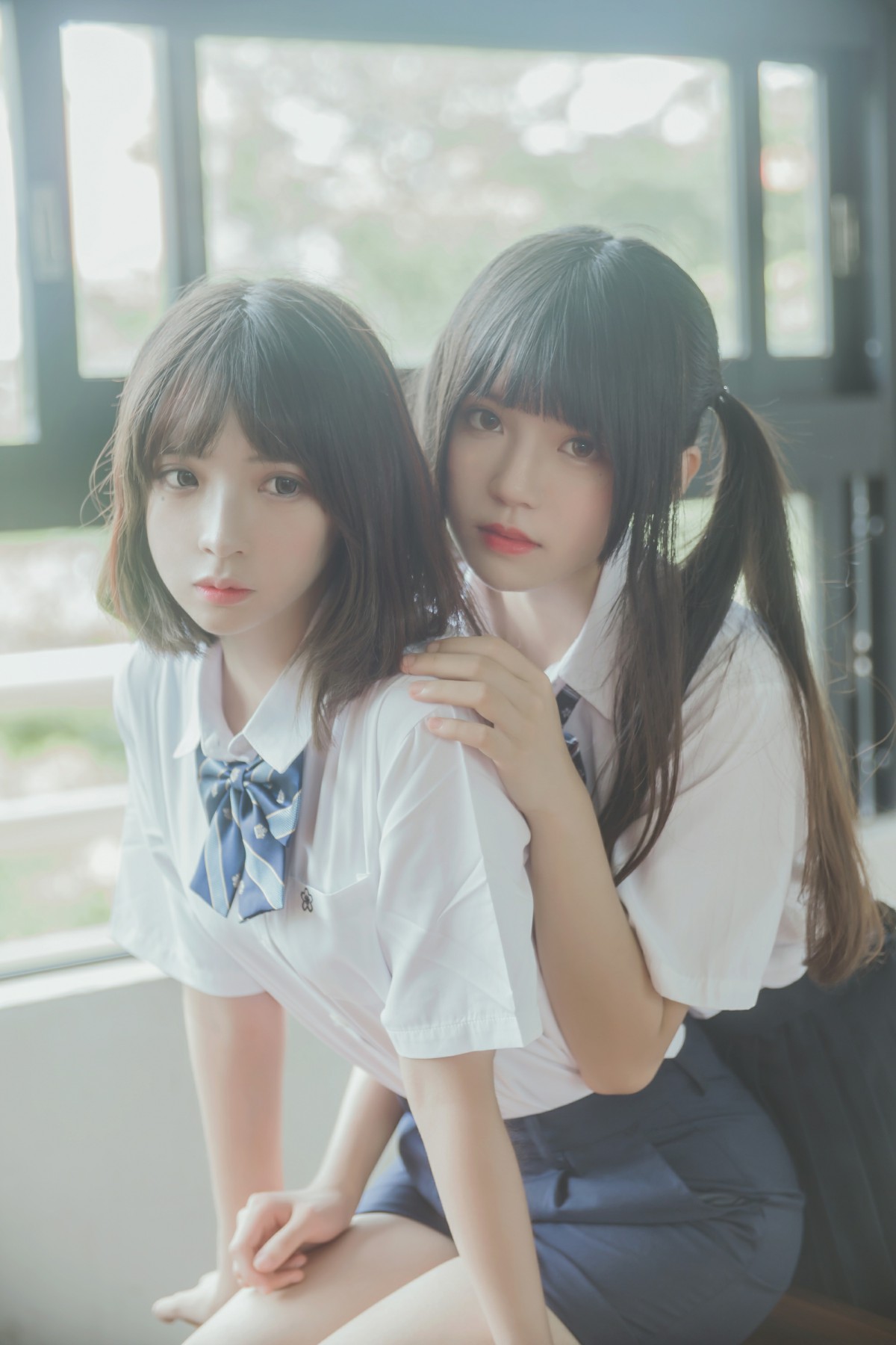 疯猫ss–JK百合-COSPLAY