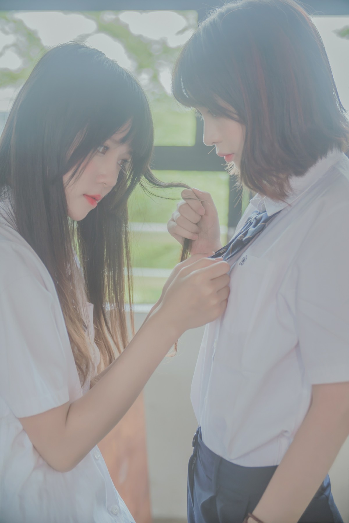 疯猫ss–JK百合-COSPLAY