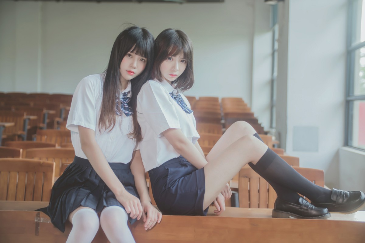 疯猫ss–JK百合-COSPLAY