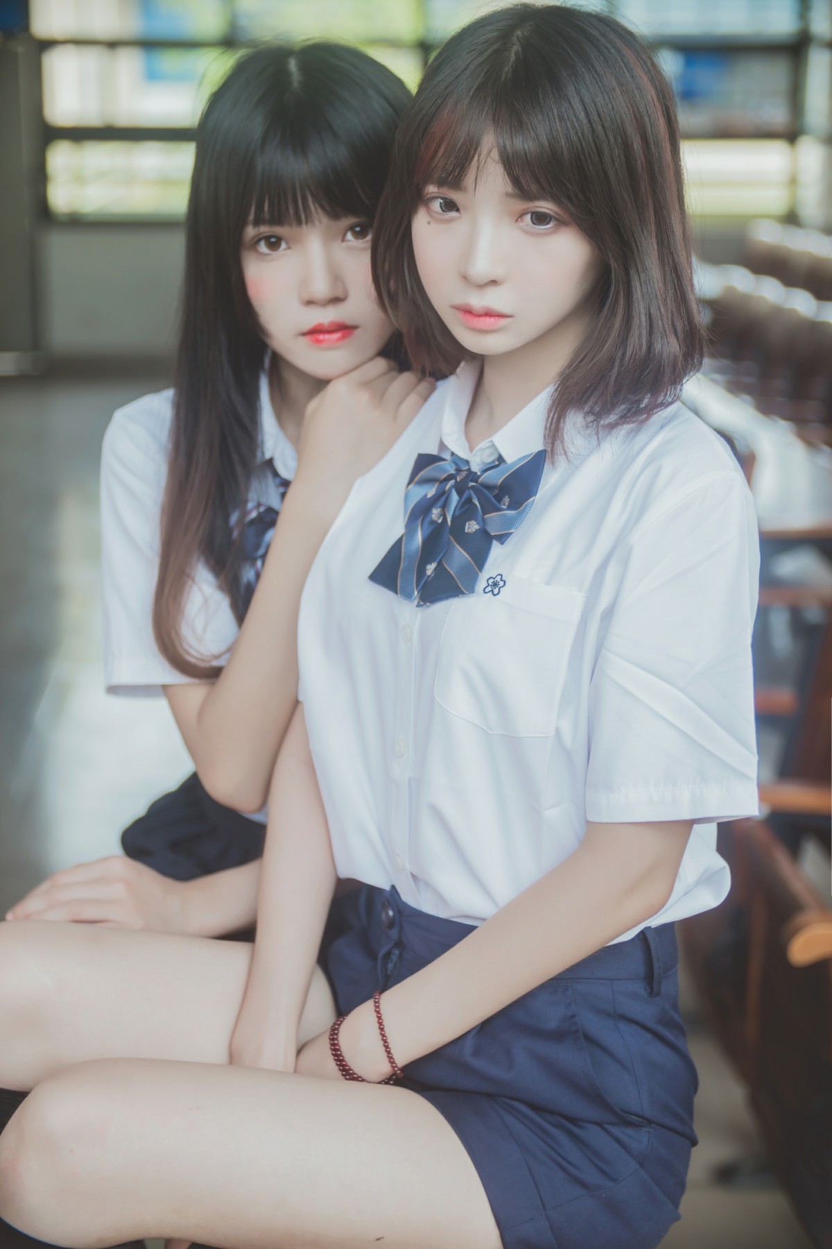 疯猫ss–JK百合-COSPLAY