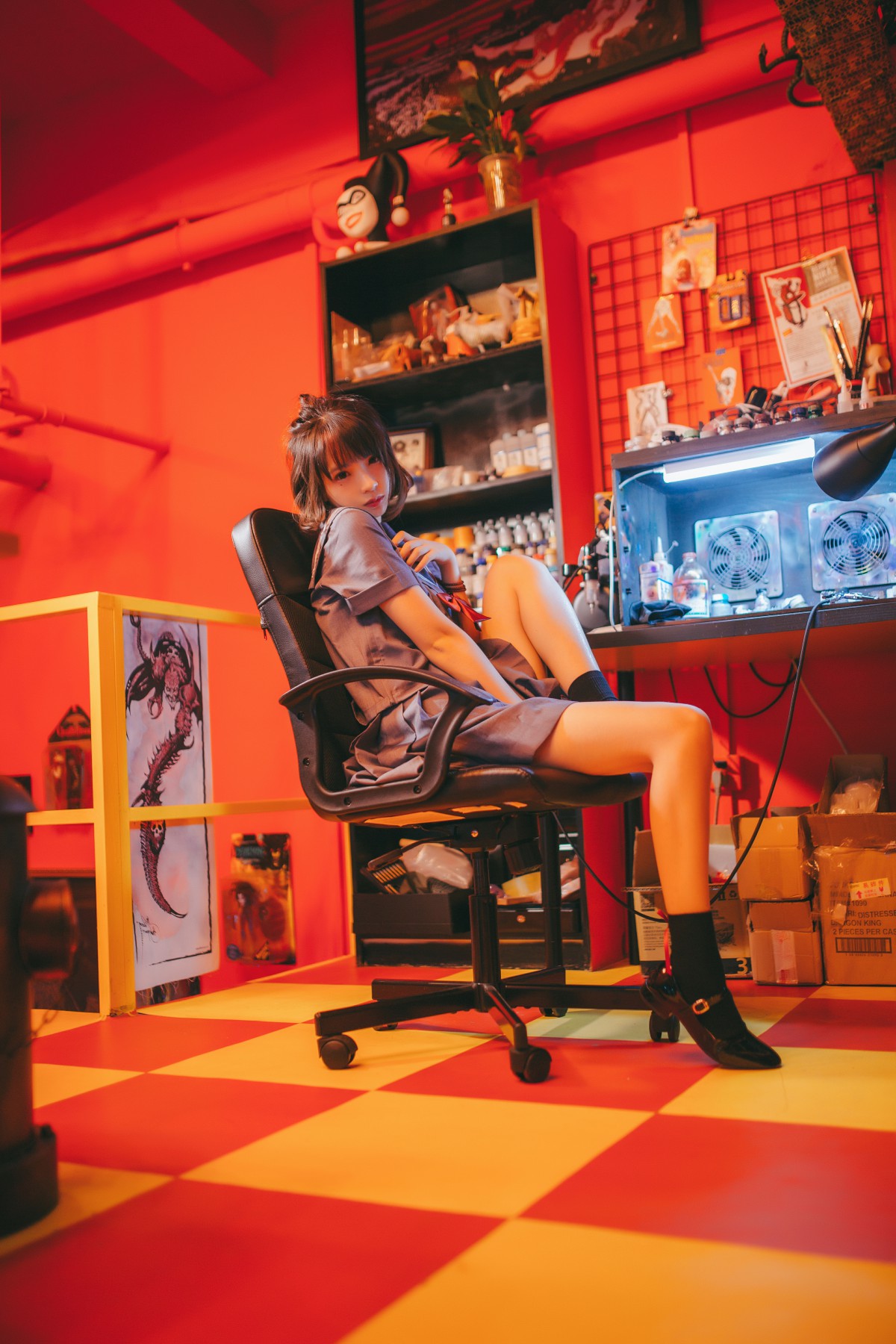 疯猫ss–被囚禁的少女-COSPLAY