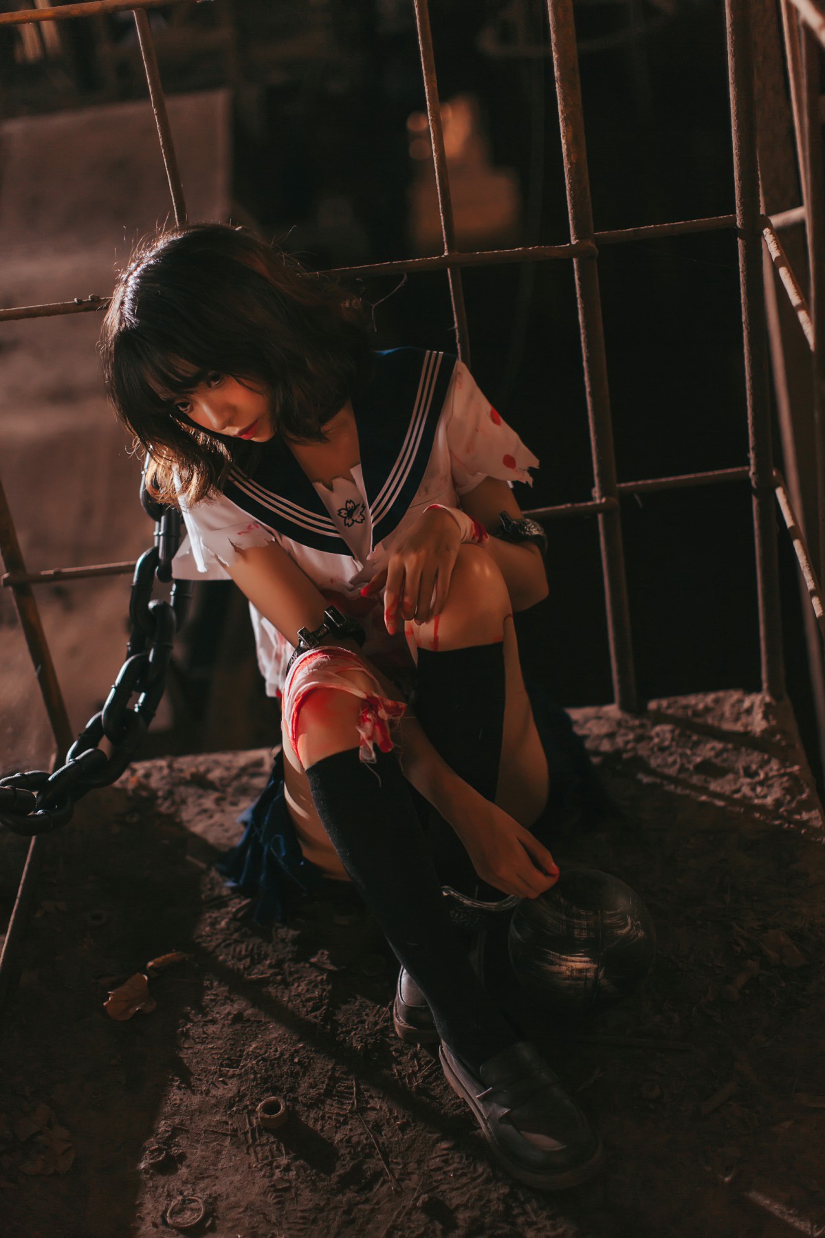 疯猫ss–被囚禁的少女-COSPLAY
