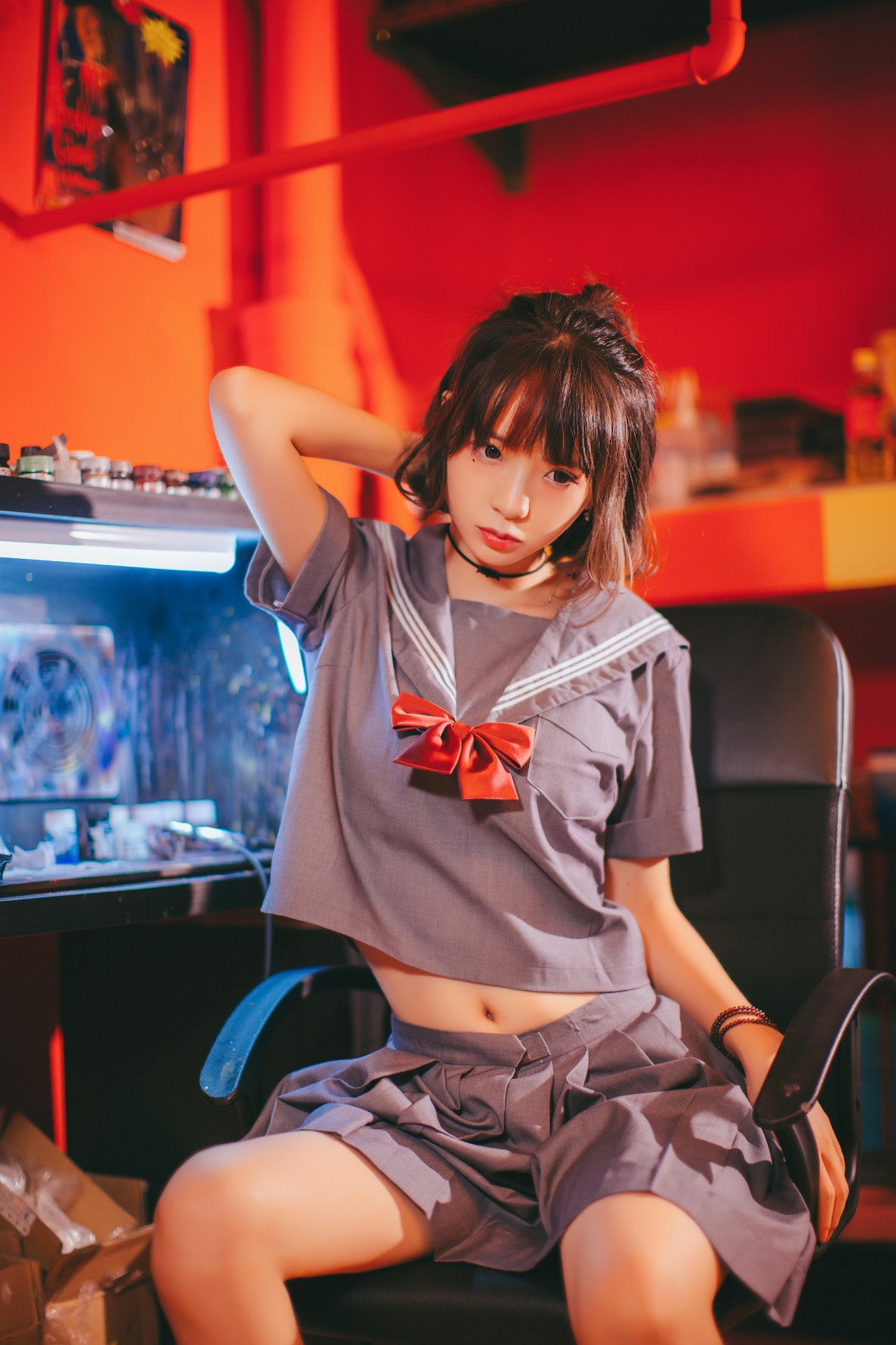 疯猫ss–被囚禁的少女-COSPLAY