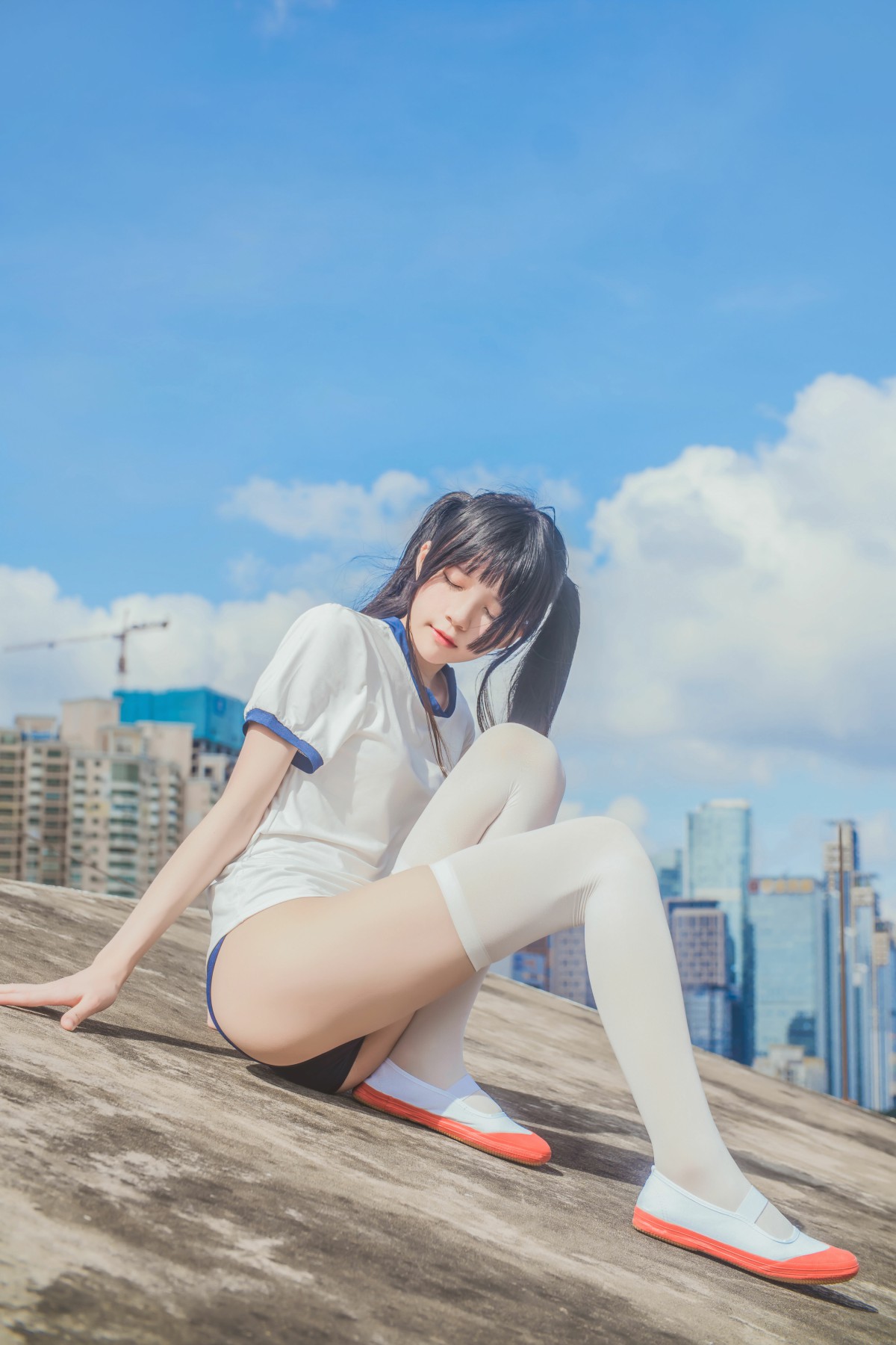 [桜桃喵]桜桃未熟-体操服-COSPLAY