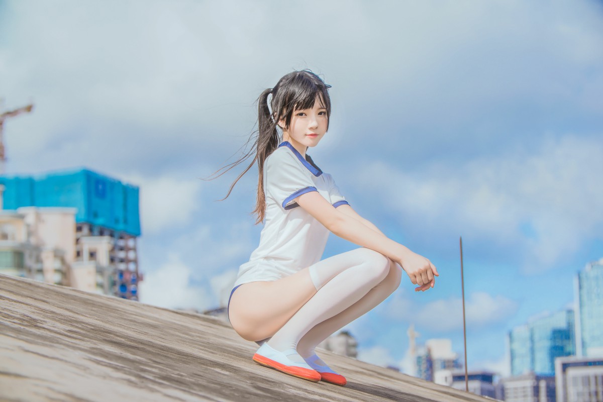 [桜桃喵]桜桃未熟-体操服-COSPLAY