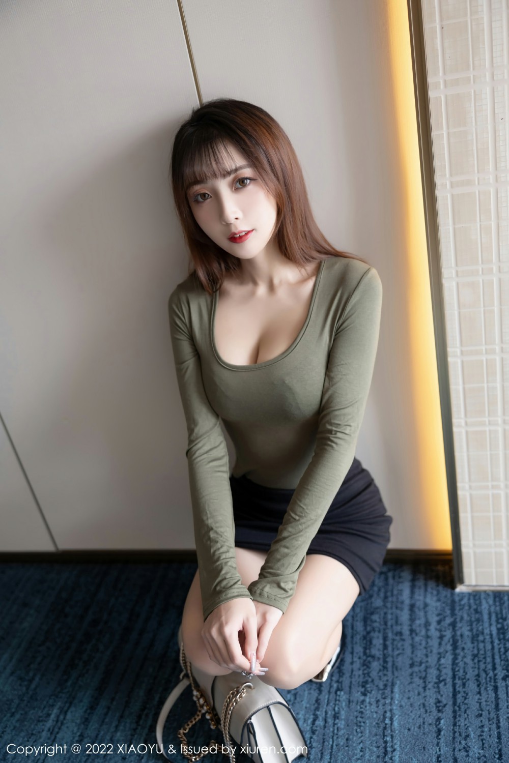 [XIAOYU语画界]VOL706林星阑黑色超短裙-[秀人套图]