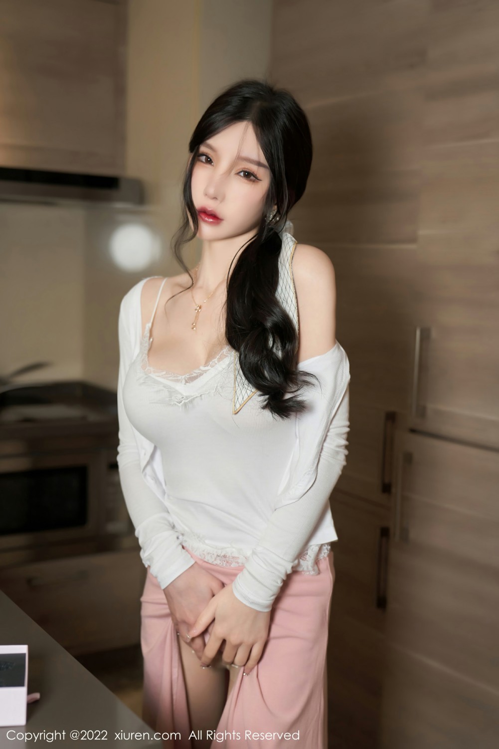 [XiuRen秀人网]No4517周于希Sally粉色裙子-[秀人套图]