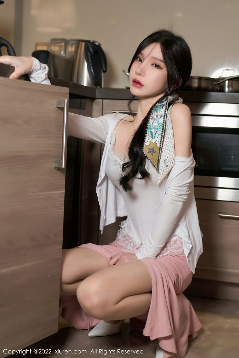 [XiuRen秀人网]No4517周于希Sally粉色裙子-[秀人套图]