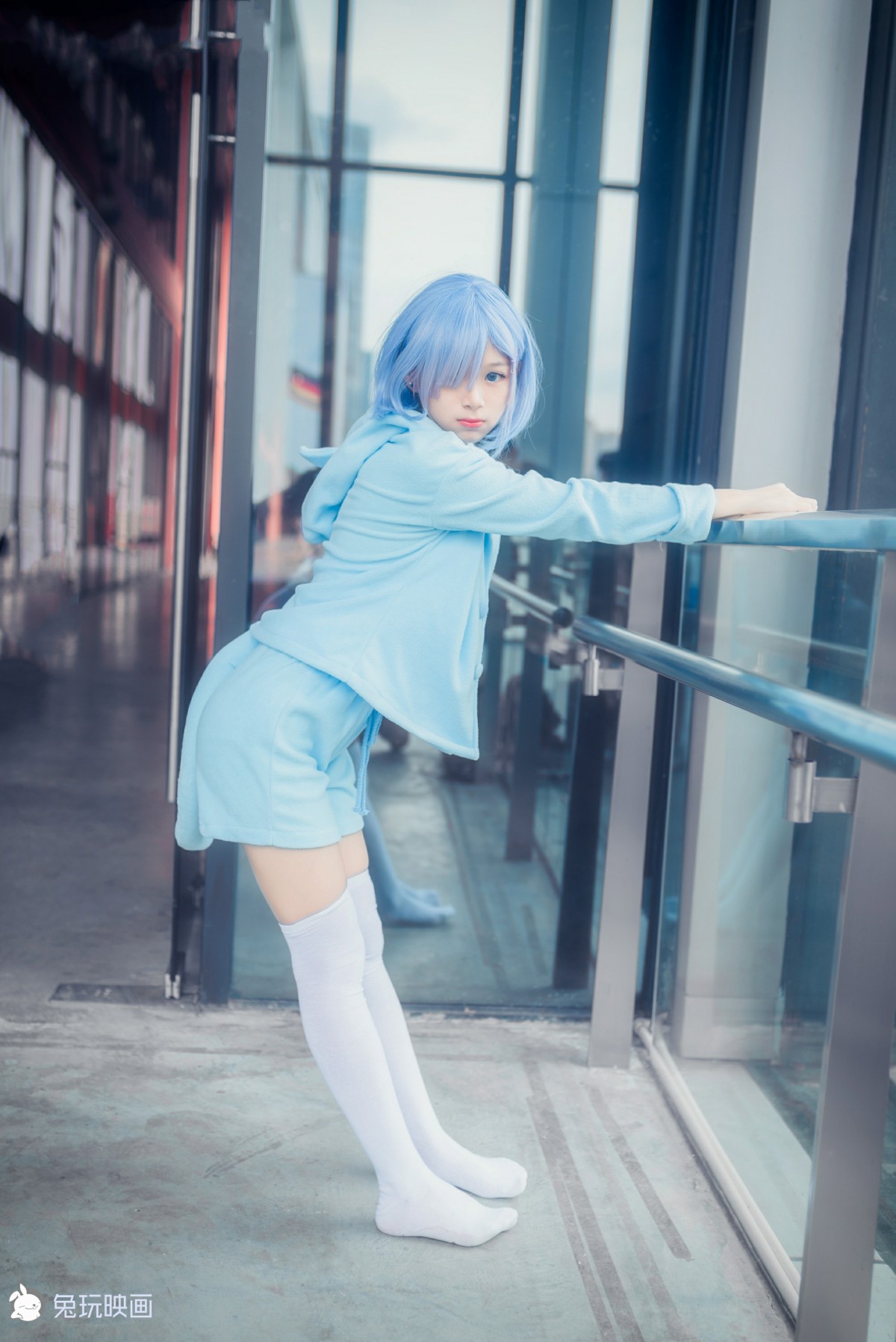 [Cosplay]兔玩映画–丢你一只雷姆-COSPLAY