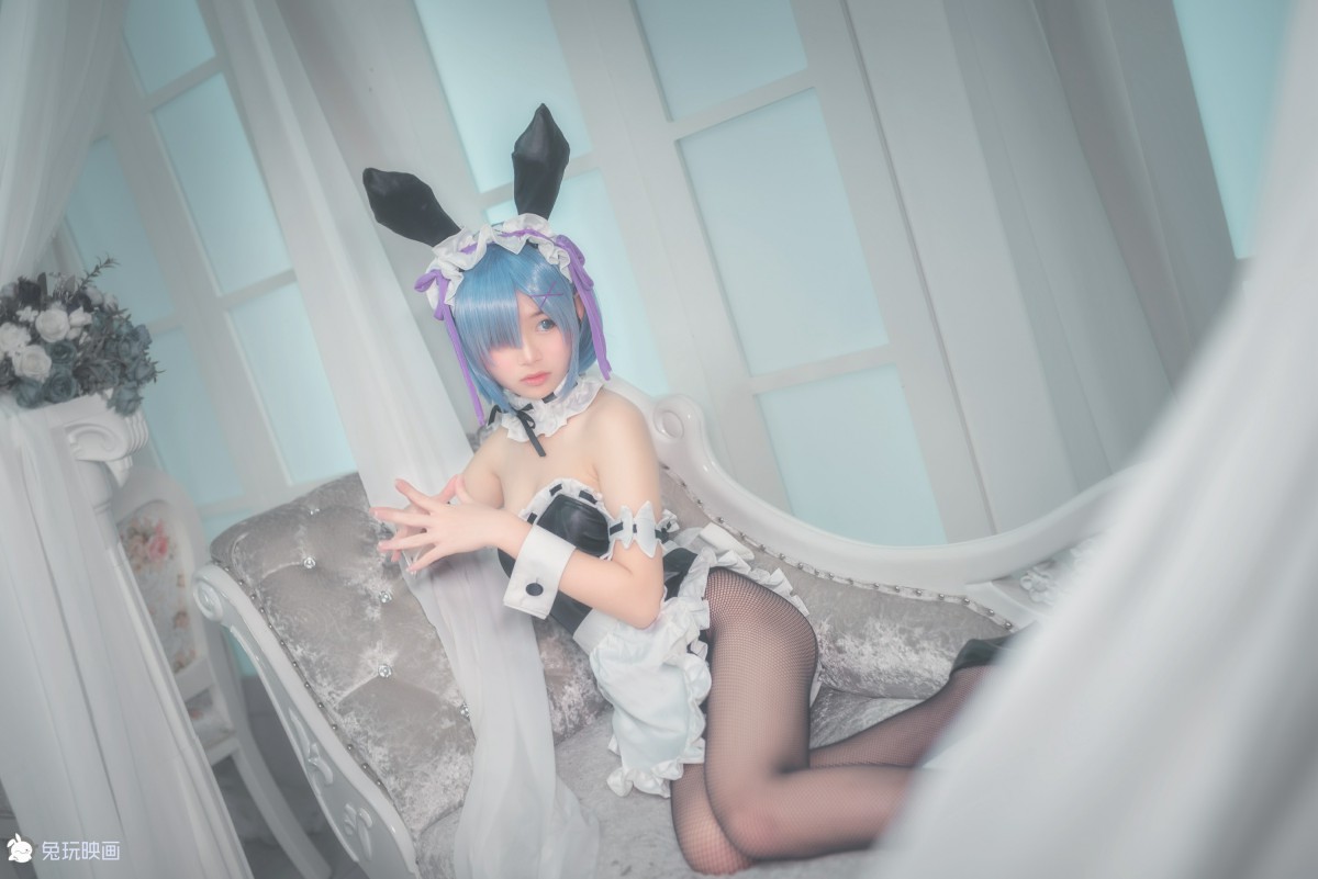 [Cosplay]兔玩映画–丢你一只雷姆-COSPLAY