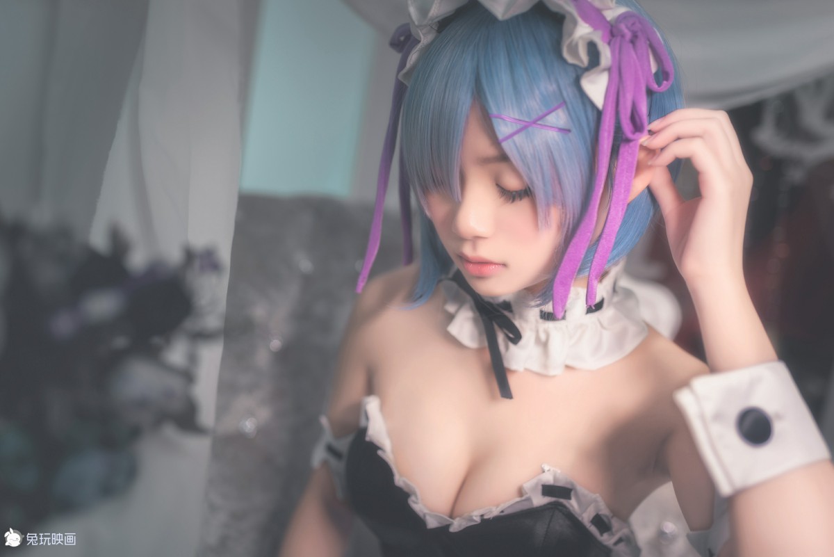 [Cosplay]兔玩映画–丢你一只雷姆-COSPLAY