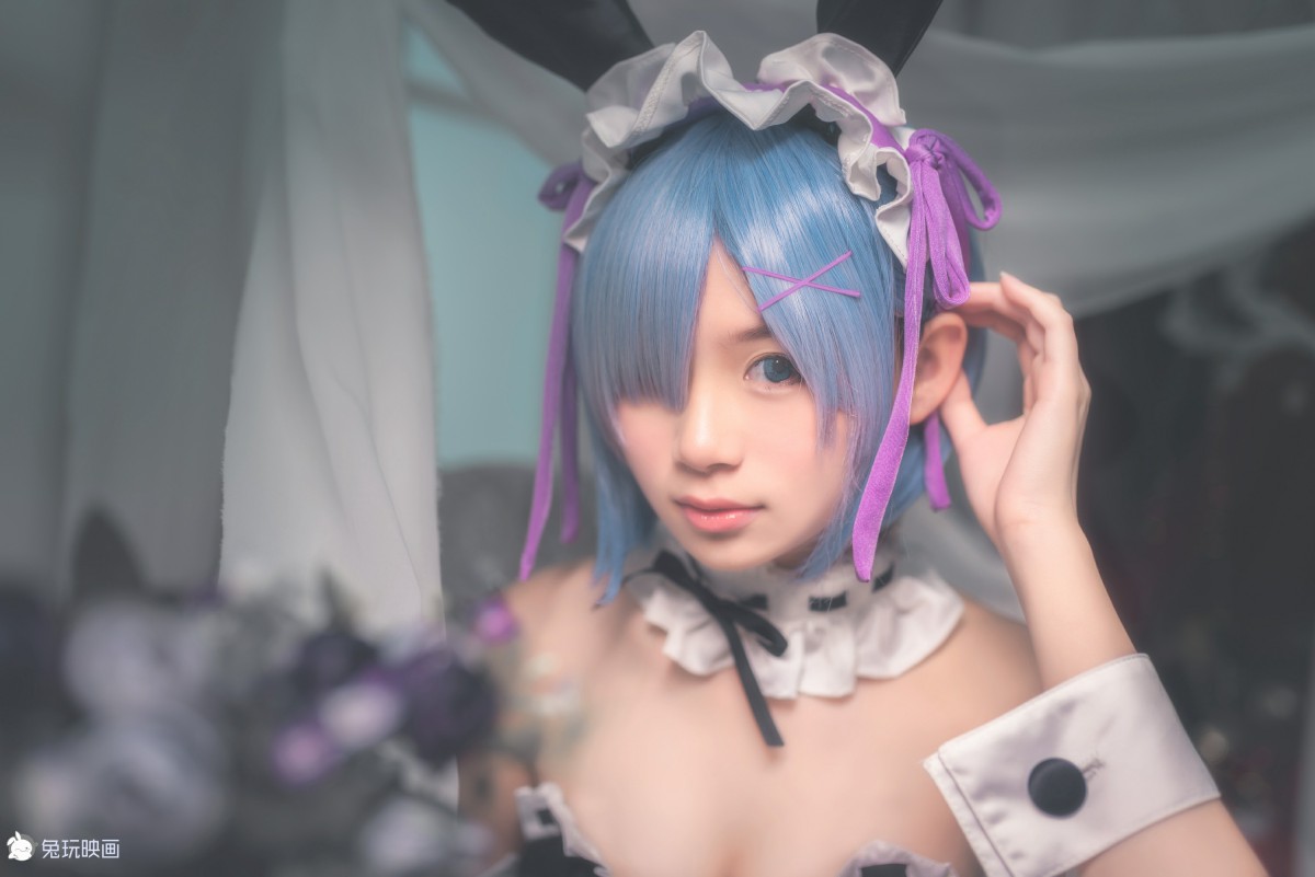 [Cosplay]兔玩映画–丢你一只雷姆-COSPLAY