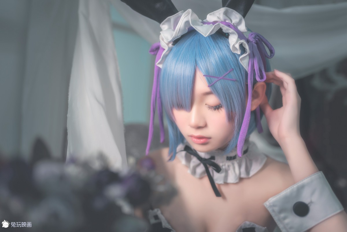 [Cosplay]兔玩映画–丢你一只雷姆-COSPLAY