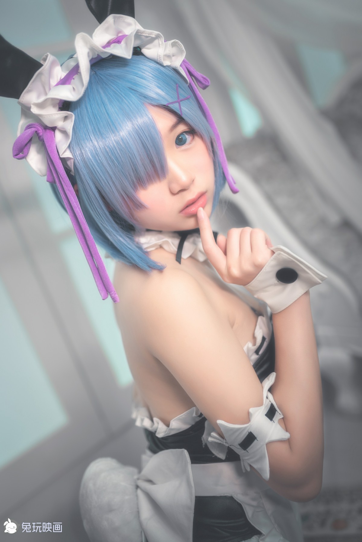 [Cosplay]兔玩映画–丢你一只雷姆-COSPLAY