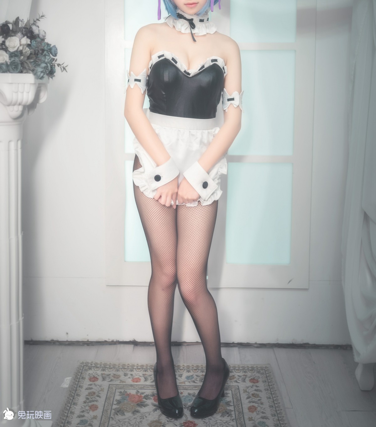 [Cosplay]兔玩映画–丢你一只雷姆-COSPLAY