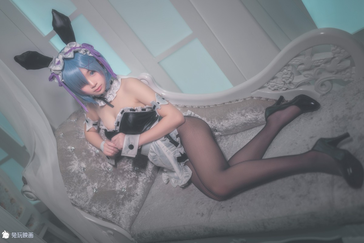 [Cosplay]兔玩映画–丢你一只雷姆-COSPLAY