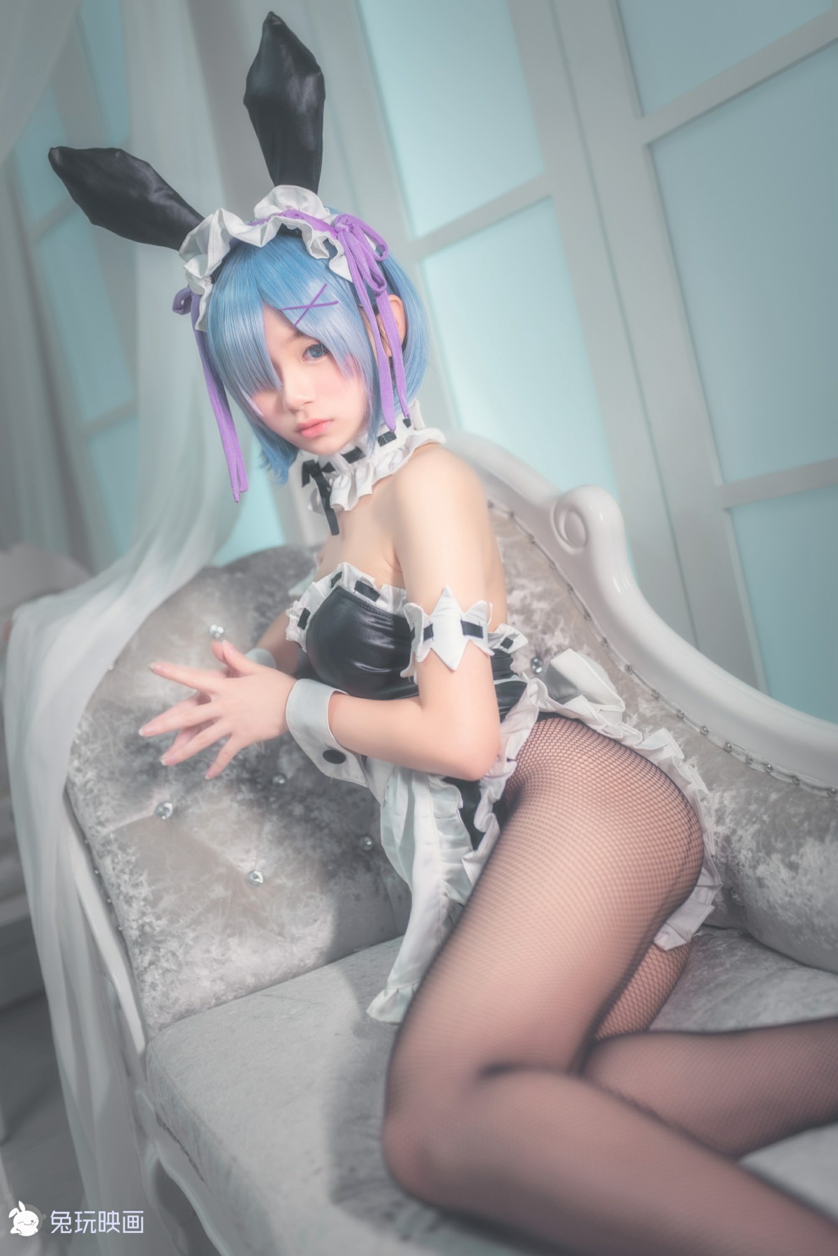 [Cosplay]兔玩映画–丢你一只雷姆-COSPLAY