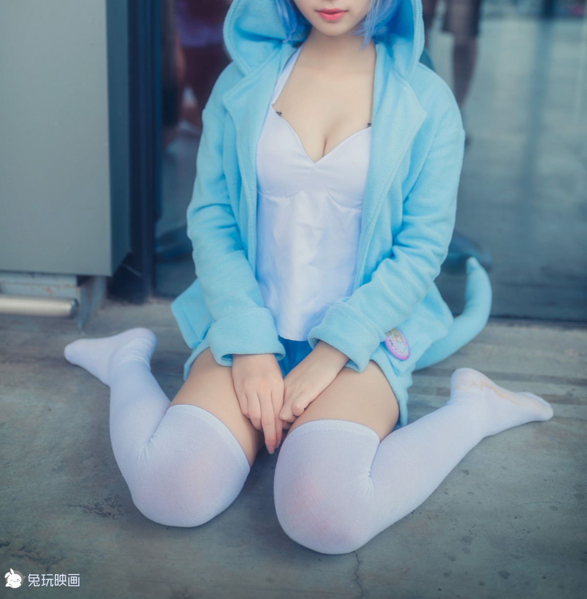 [Cosplay]兔玩映画–丢你一只雷姆-COSPLAY