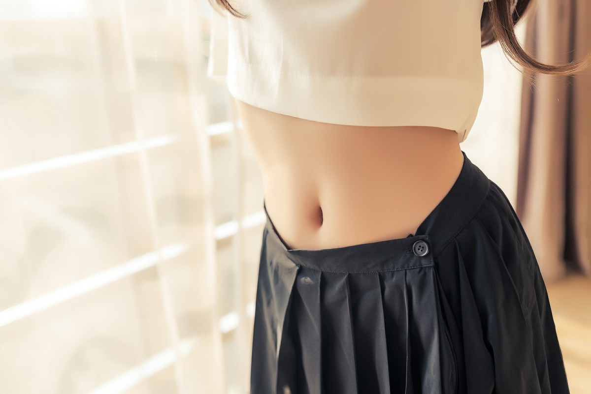 白金Saki写真-半透明水手服-COSPLAY