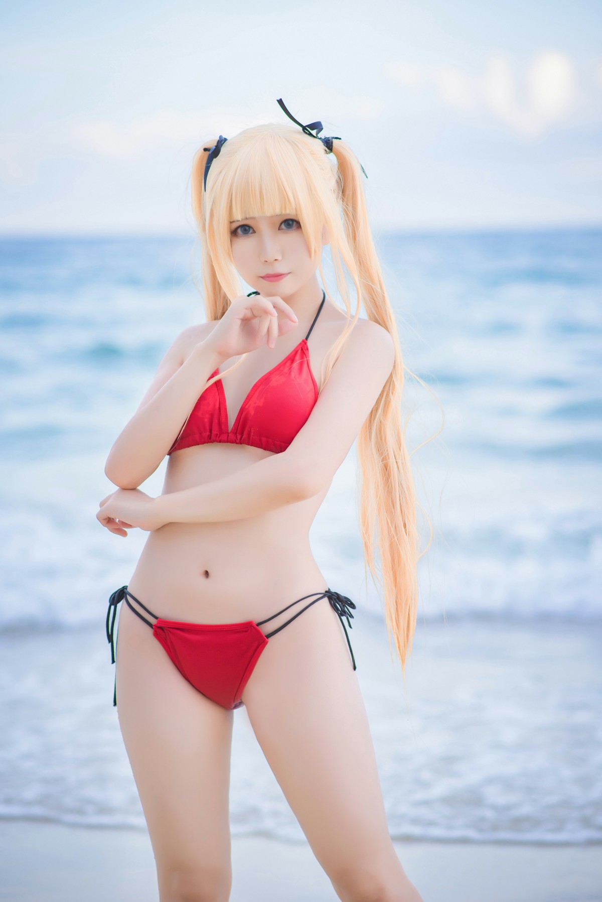 白金Saki写真–水着-COSPLAY