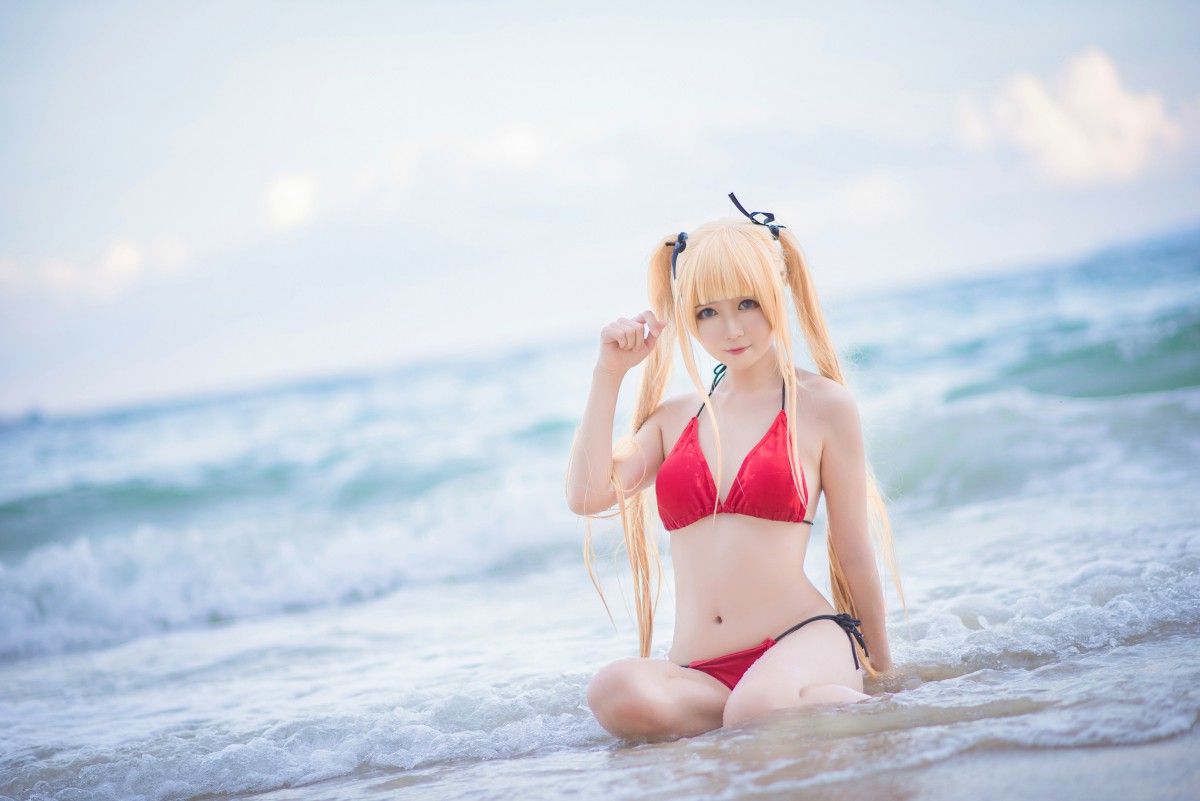 白金Saki写真–水着-COSPLAY