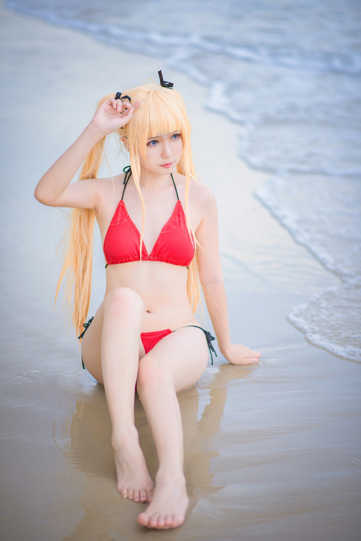 白金Saki写真–水着-COSPLAY