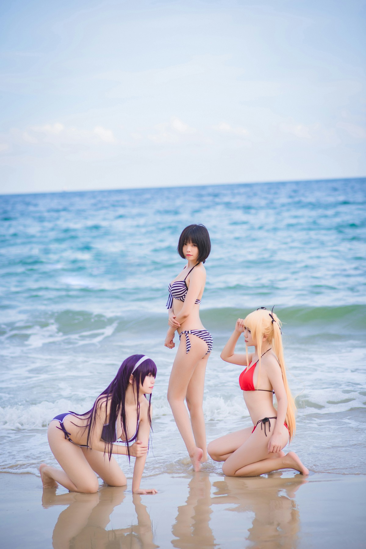 白金Saki写真–水着-COSPLAY